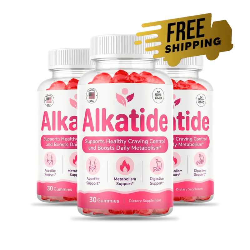 Three bottles of AlkaTide with free shipping
